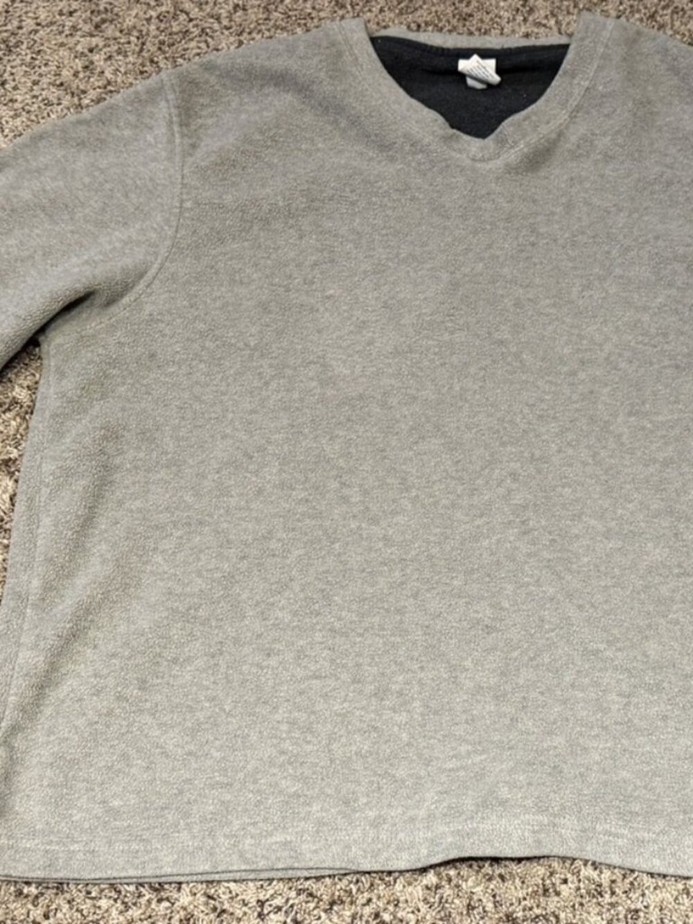 Old Navy Fleece Crewneck Sweatshirt Men’s XL Green Pullover Casual Basic